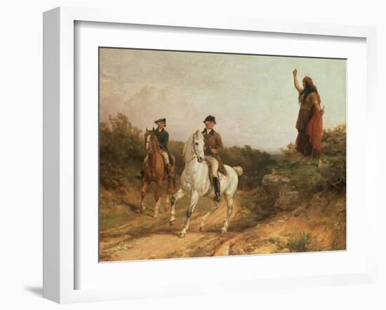 Meg Merrilies from Keats' Poem Old Meg She Was a Gypsy-Heywood Hardy-Framed Giclee Print