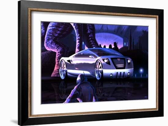 Megafuture Galantx Z XXVII-Fernando Palma-Framed Giclee Print