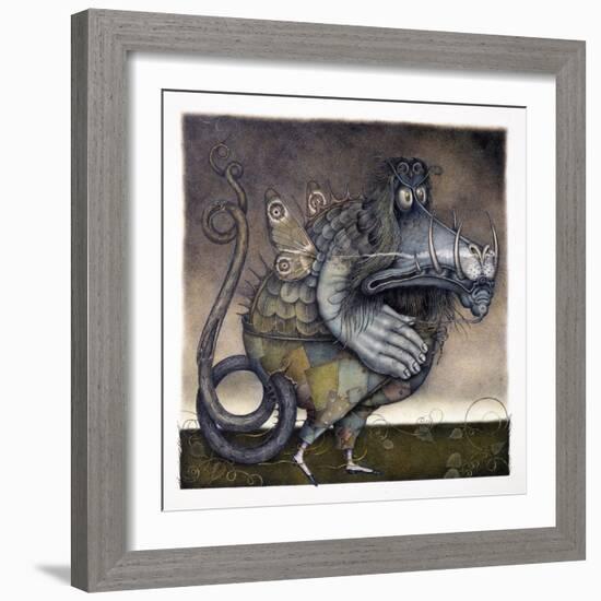 Megalump Stomped Off-Wayne Anderson-Framed Giclee Print