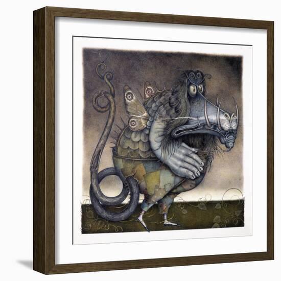 Megalump Stomped Off-Wayne Anderson-Framed Giclee Print