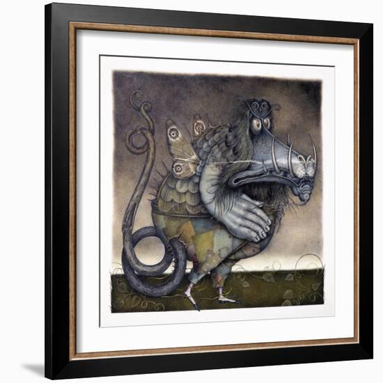 Megalump Stomped Off-Wayne Anderson-Framed Giclee Print