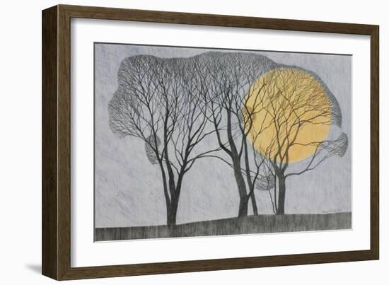 Megamoon, 2011-Ann Brain-Framed Giclee Print