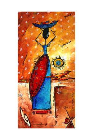 Warrior Sterling Brown African American Art Print 32x24