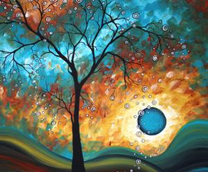Aqua Burn by Megan Aroon Duncanson
