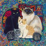Carpet Cats 1-Megan Dickinson-Giclee Print