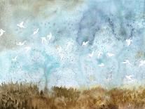 Birds in Flight II-Megan Meagher-Art Print