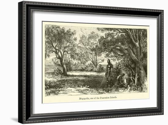 Megapolis, One of the Possession Islands-Harden Sidney Melville-Framed Giclee Print