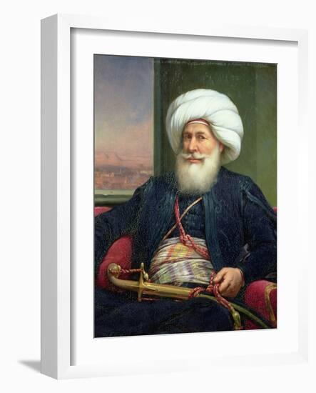 Mehemet Ali Viceroy of Egypt-Louis Charles Auguste Couder-Framed Giclee Print