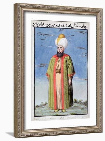 Mehmed I, Ottoman Emperor, (1808)-Unknown-Framed Giclee Print