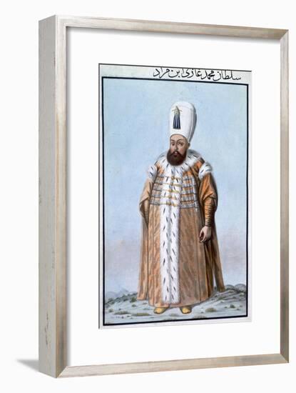 Mehmed III, Ottoman Emperor, (1808)-Unknown-Framed Giclee Print