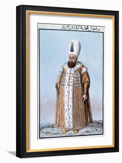 Mehmed III, Ottoman Emperor, (1808)-Unknown-Framed Giclee Print