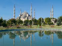 Mosque of Sultan Ahmet (Also Known As the Blue Mosque)-Mehmet Agha-Framed Premier Image Canvas