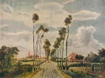 The Avenue At Middelharnis, 1689, Dutch School-Meindert Hobbema-Framed Giclee Print