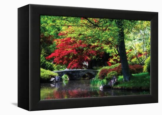 Meisho Garden I-Alan Hausenflock-Framed Premier Image Canvas