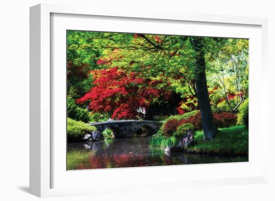 Meisho Garden I-Alan Hausenflock-Framed Photographic Print