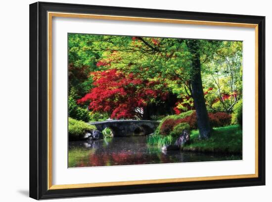 Meisho Garden I-Alan Hausenflock-Framed Photographic Print