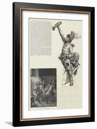 Meissonier in the Art Annual, 1887-Jean-Louis Ernest Meissonier-Framed Giclee Print