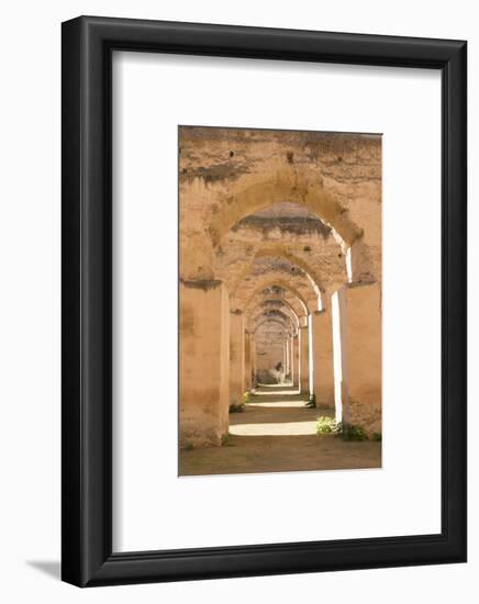 Meknes, Morocco, Hri Souani Former Horse Stalls in Downtown-Bill Bachmann-Framed Photographic Print