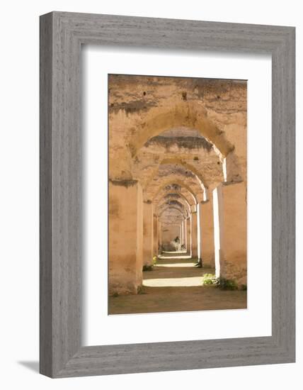 Meknes, Morocco, Hri Souani Former Horse Stalls in Downtown-Bill Bachmann-Framed Photographic Print