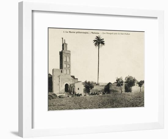 Meknes, Morocco - Mosque Close to the Mellah Gate-null-Framed Photographic Print