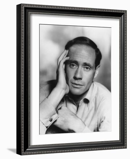 Mel Ferrer (B191), Cuban-American Film Actor, Producer and Director, 1950S-null-Framed Photographic Print