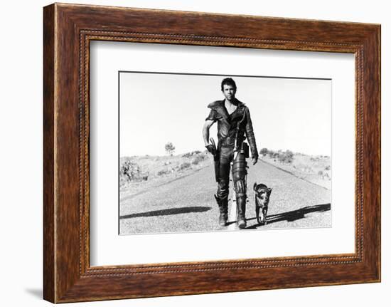 MEL GIBSON. "THE MAD MAX II: ROAD WARRIOR" [1981], directed by GEORGE MILLER.-null-Framed Photographic Print