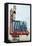 Mel's Diner sign, Hollywood, Los Angeles, California, USA-Natalie Tepper-Framed Stretched Canvas