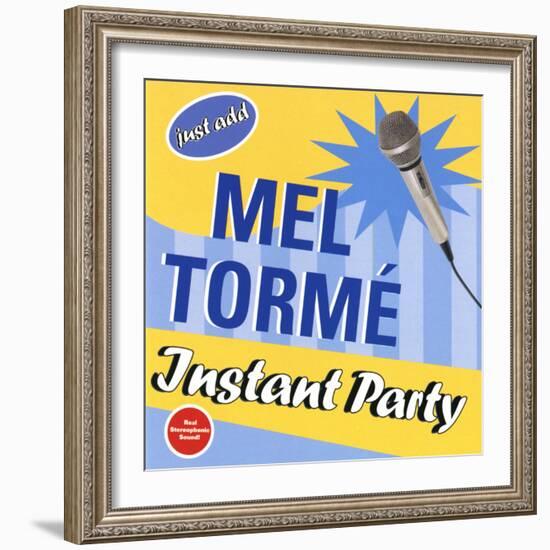 Mel Torme - Instant Party-null-Framed Art Print