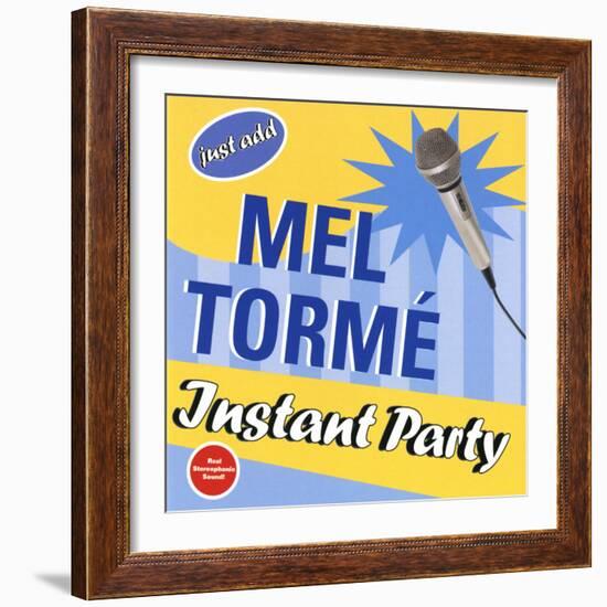 Mel Torme - Instant Party-null-Framed Art Print