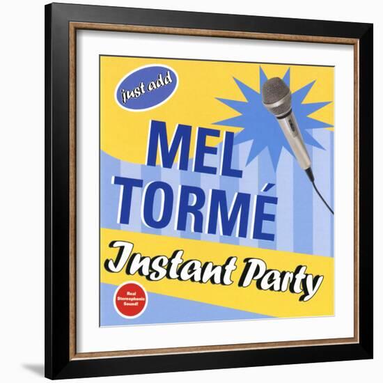 Mel Torme - Instant Party-null-Framed Art Print