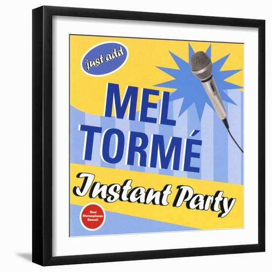 Mel Torme - Instant Party-null-Framed Art Print