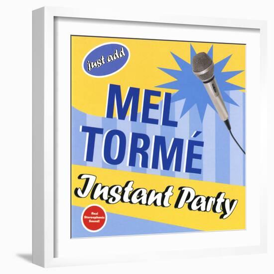 Mel Torme - Instant Party-null-Framed Art Print