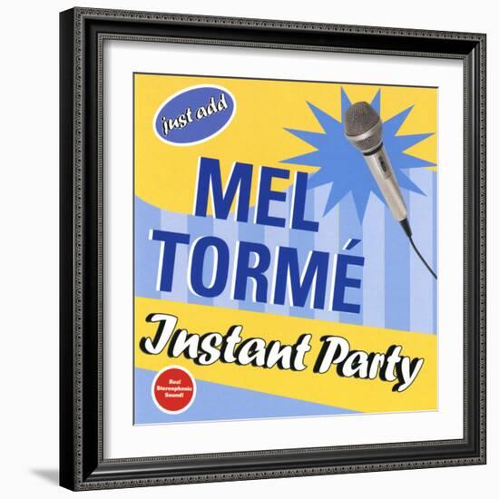 Mel Torme - Instant Party-null-Framed Art Print