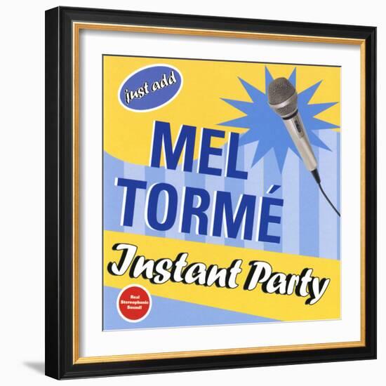 Mel Torme - Instant Party-null-Framed Art Print