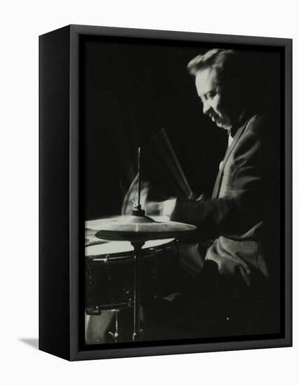 Mel Torme on the Drums at the Bristol Hippodrome, 1950S-Denis Williams-Framed Premier Image Canvas