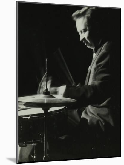 Mel Torme on the Drums at the Bristol Hippodrome, 1950S-Denis Williams-Mounted Photographic Print
