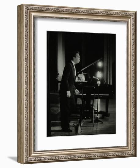 Mel Torme (Vocals) in Concert at the Bristol Hippodrome, 1950S-Denis Williams-Framed Photographic Print