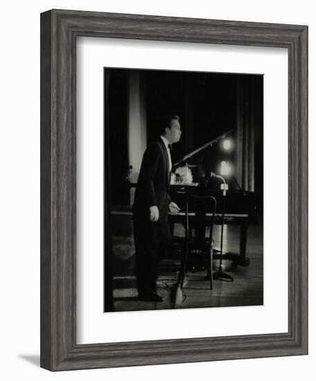 Mel Torme (Vocals) in Concert at the Bristol Hippodrome, 1950S-Denis Williams-Framed Photographic Print