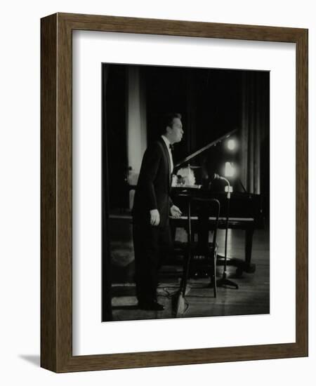 Mel Torme (Vocals) in Concert at the Bristol Hippodrome, 1950S-Denis Williams-Framed Photographic Print