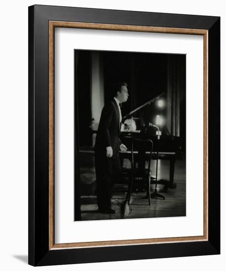 Mel Torme (Vocals) in Concert at the Bristol Hippodrome, 1950S-Denis Williams-Framed Photographic Print