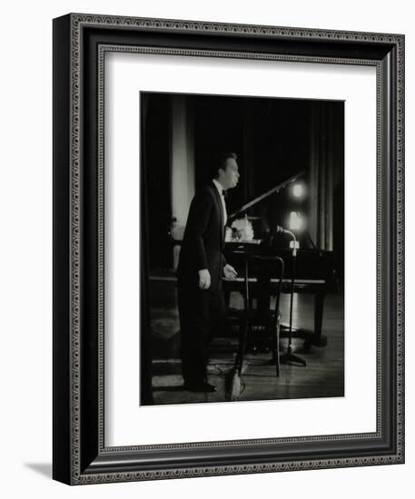 Mel Torme (Vocals) in Concert at the Bristol Hippodrome, 1950S-Denis Williams-Framed Photographic Print