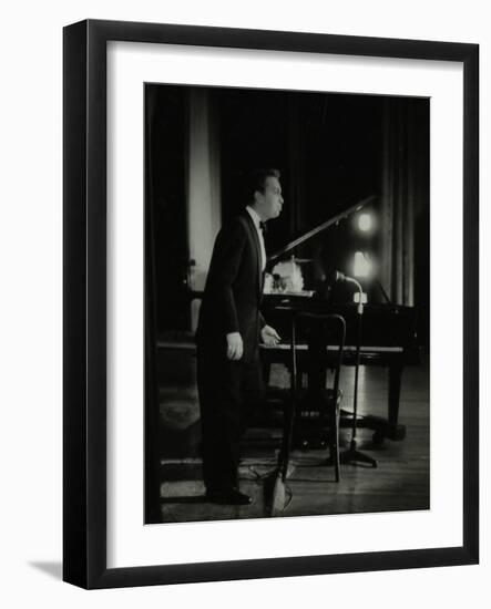 Mel Torme (Vocals) in Concert at the Bristol Hippodrome, 1950S-Denis Williams-Framed Photographic Print