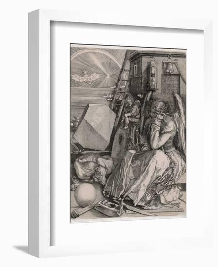 Melancholia-Albrecht Drer-Framed Premium Giclee Print