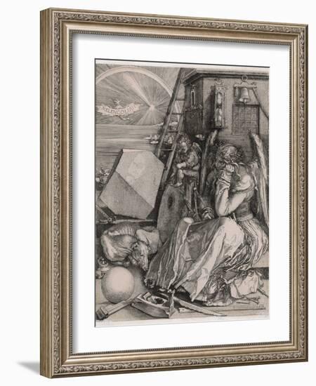 Melancholia-Albrecht Drer-Framed Premium Giclee Print