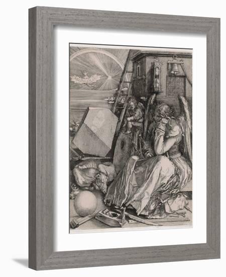 Melancholia-Albrecht Drer-Framed Premium Giclee Print