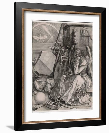 Melancholia-Albrecht Drer-Framed Premium Giclee Print