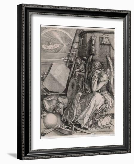 Melancholia-Albrecht Drer-Framed Premium Giclee Print