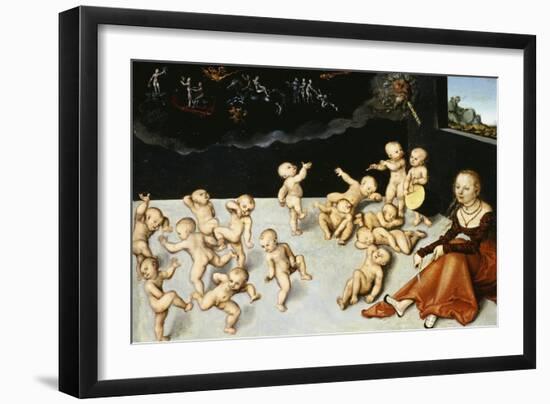 Melancholia-Lucas Cranach the Elder-Framed Giclee Print