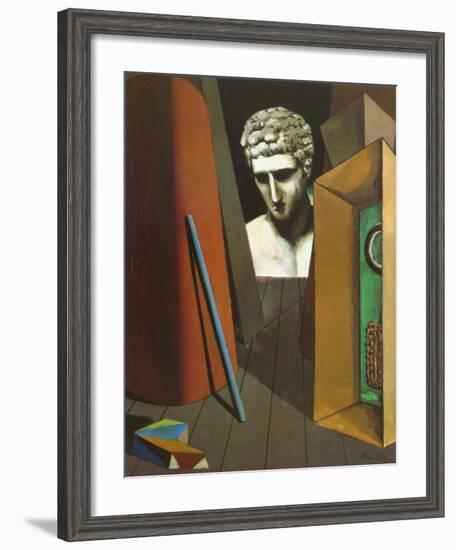 Melancholie Hermetique, 1919-Giorgio De Chirico-Framed Art Print