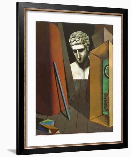 Melancholie Hermetique, 1919-Giorgio De Chirico-Framed Art Print